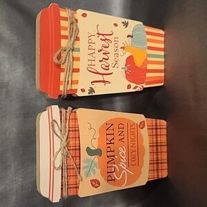 Fall decoration Harvest Pumpkin Wooden